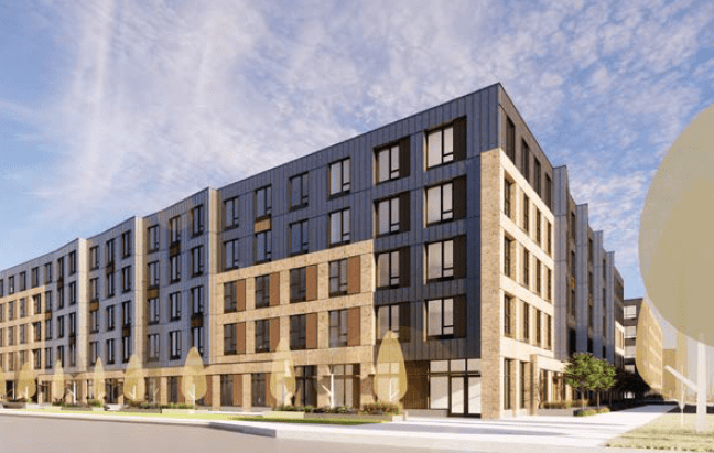 Rendering of Taking Shape in Madison, Wisc. Photo credit: Potter Lawson.