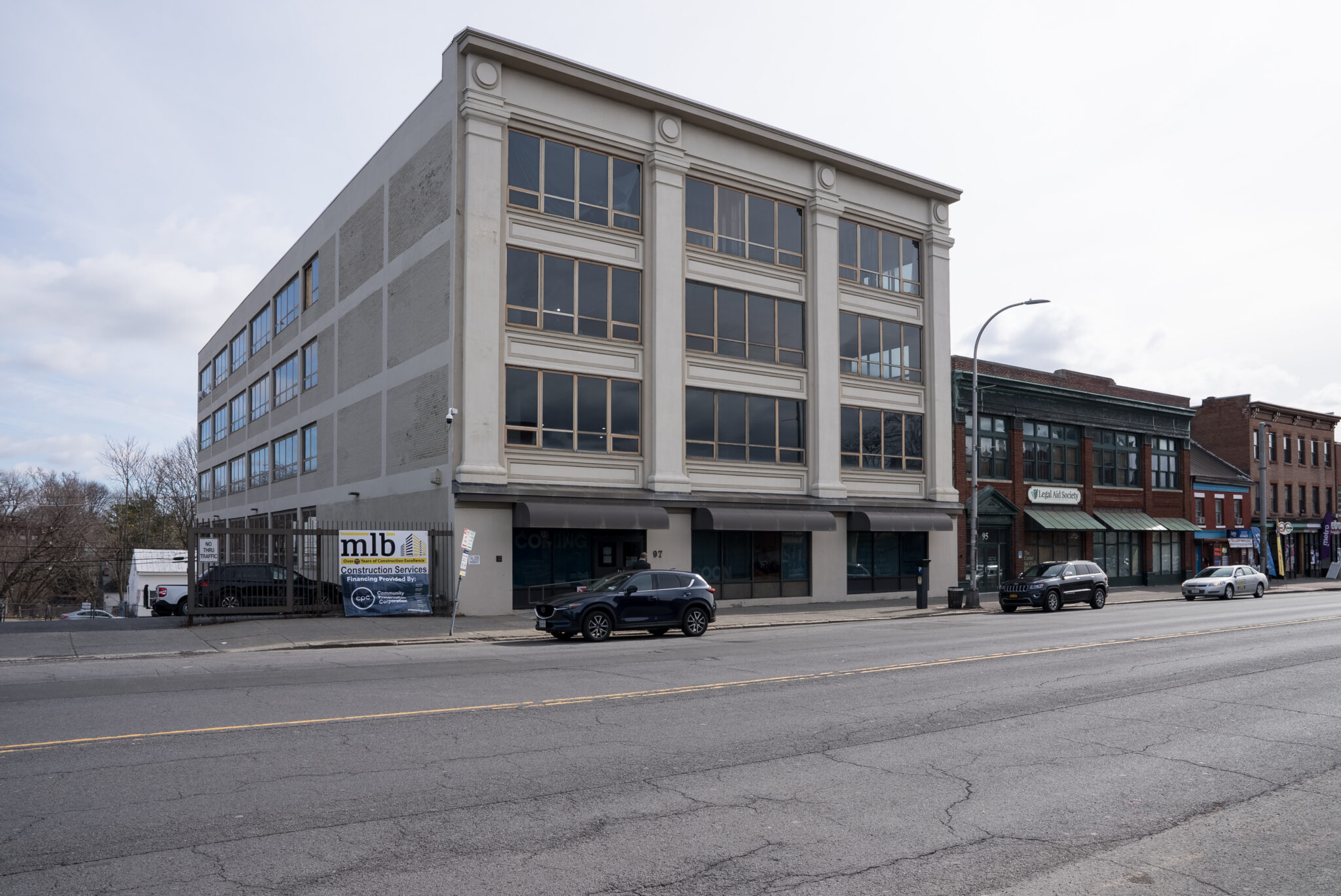 Photo of the Selfridge & Langford building, 97 Central Avenue, in Albany, NY.